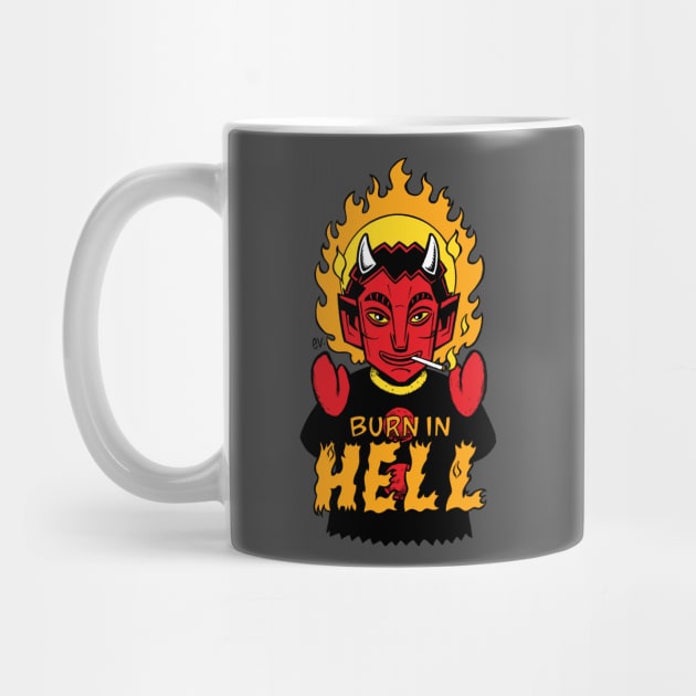 Devil Puppet "Burn In Hell" reprint by House.of.Fun